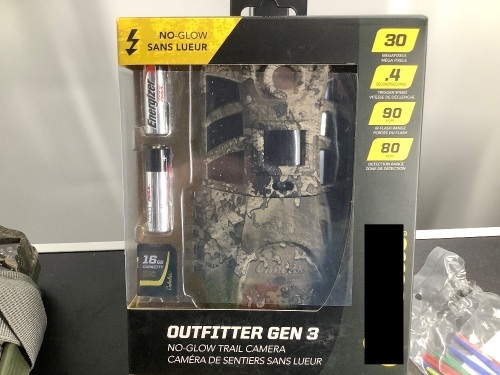 Lot of (2) Outfitter Trail Cam, Powers On, Ecommerce Return
