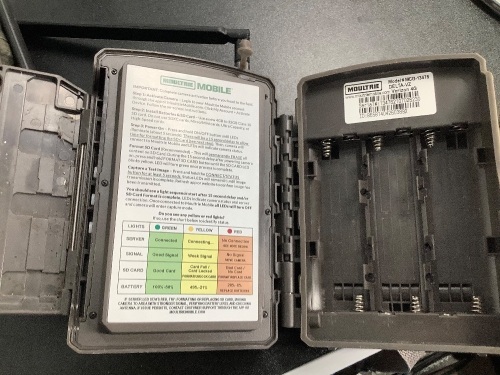 Lot of (2) Moultrie Trail Cam, Powers On, Ecommerce Return
