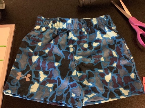 Lot of (2) Under Armour Infant Shorts, Size 18M, Youth 7, Appears New