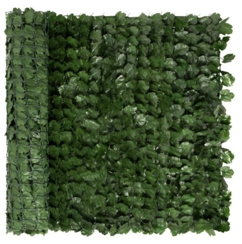 Outdoor Faux Ivy Privacy Screen Fence, 94x39in - Lot 148