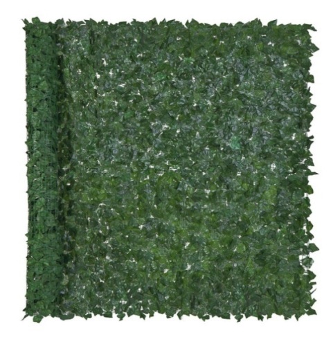 Outdoor Faux Ivy Privacy Screen Fence, 96x72in - Lot 179