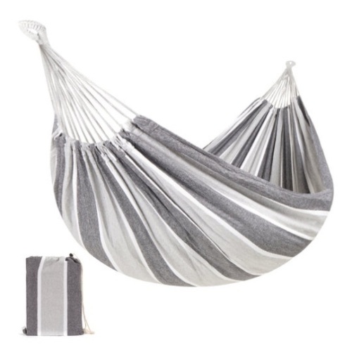 2-Person Brazilian-Style Double Hammock w/ Portable Carrying Bag, Steel - Lot 182