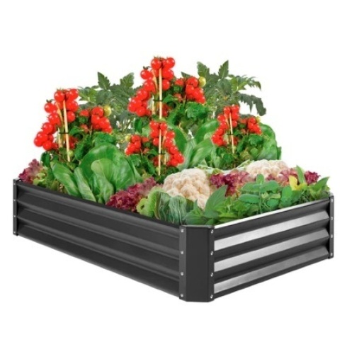 Outdoor Metal Raised Garden Bed for Vegetables, Flowers, Herbs, Appears New  - Lot 92