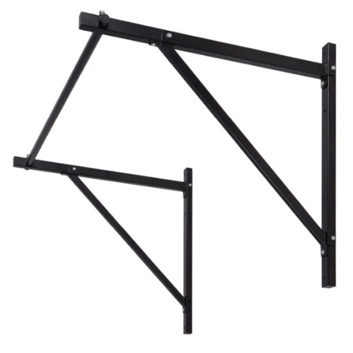 Wall-Mounted Home Gym Fitness Workout Pull-Up Bar/ 330lbs Cap - 50in - Lot 245