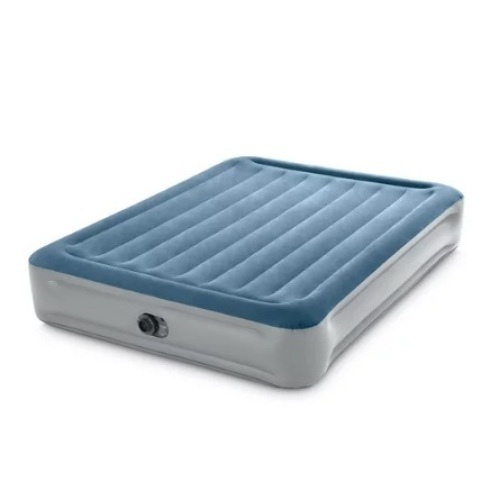 Intex 15" Essential Rest Dura-Beam Airbed Mattress with Internal Pump Included, Queen - Lot 361