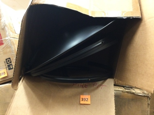 Black Fire Pit - Lot 392