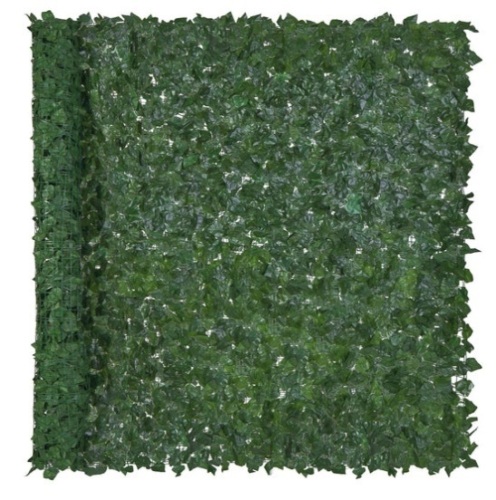 Outdoor Faux Ivy Privacy Screen Fence, 96x72in - Lot 276