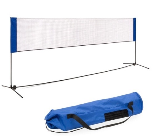 Portable Freestanding Volleyball, Tennis, Badminton Net - 12.5ft - Lot 330
