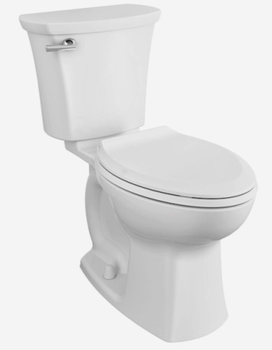 American Standard  Edgemere White Elongated Chair Height 2-piece WaterSense Toilet  - Lot 342