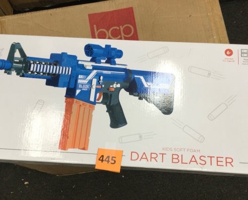 Soft Foam Dart Blaster, Appears New - Lot 445