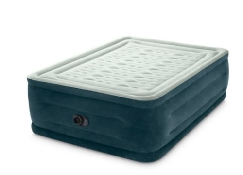 Intex 24" Dream Lux Pillow Top Dura-Beam Airbed Mattress with Internal Pump - Full - Lot 542