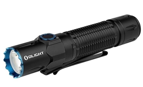 OLIGHT Warrior 3 Tactical Flashlight, Untested, Appears New, Retail 119.95 - Lot 12