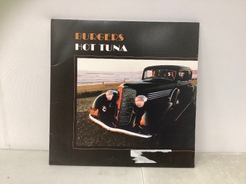Burgers Hot Tuna Vinyl, Appears New - Lot 117