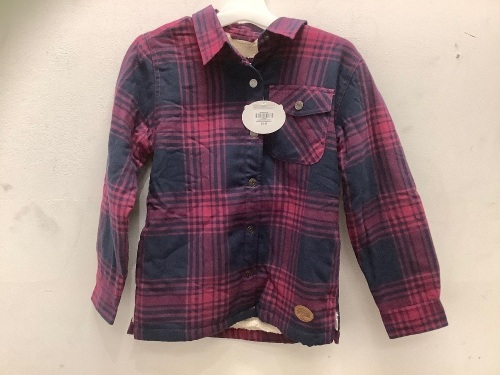 Outdoor Kids Sherpa Lined Flannel, YL, New, Retail 29.99 - Lot 125