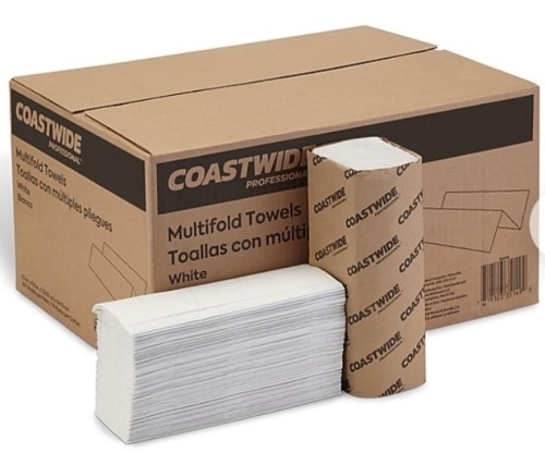 Box of 16 Coastwide Multifold Paper Towels, E-Comm Return, Retail 32.99 - Lot 163