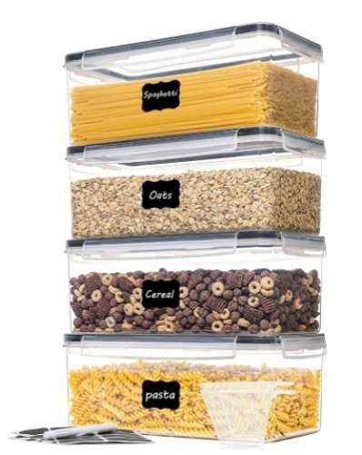 Vtopmart Airtight Food Storage Containers, Appears New, Retail 29.99 - Lot 330