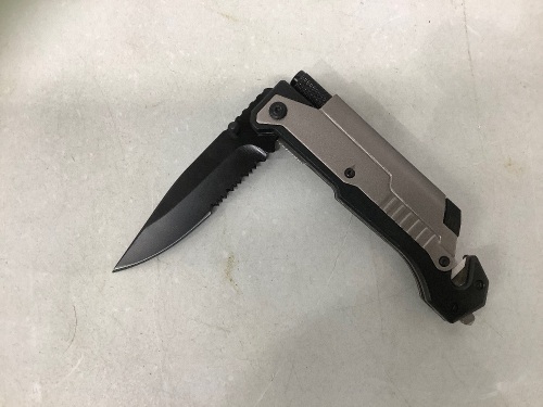 Woodland Creek Survival Knife Tool, Powers Up, Appears new - Lot 365