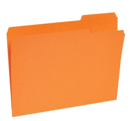 Staples 3 Tab File Folders, E-Commerce Return, Retail 22.97 - Lot 239