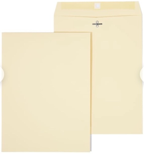Heavy Duty Clasp Envelopes 9" x 12", E-Comm Return, Retail 33.49 - Lot 319