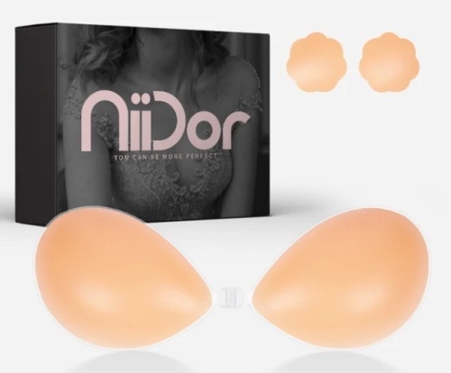 NiiDor Silicone Adhesive Bra, Appears New, Retail 40.00 - Lot 411