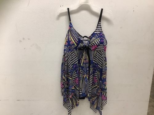 Womens Swim Top, 2XL, E-Comm Return - Lot 488