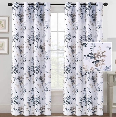 H.VERSAILTEX Blackout Curtain Panels 84", Appears New, Retail 36.99 - Lot 442
