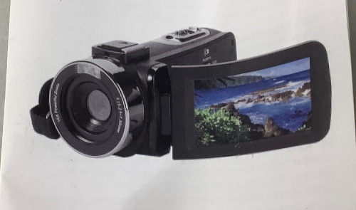 Video Camera w/ Microphone, Untested, Appears New - Lot 398