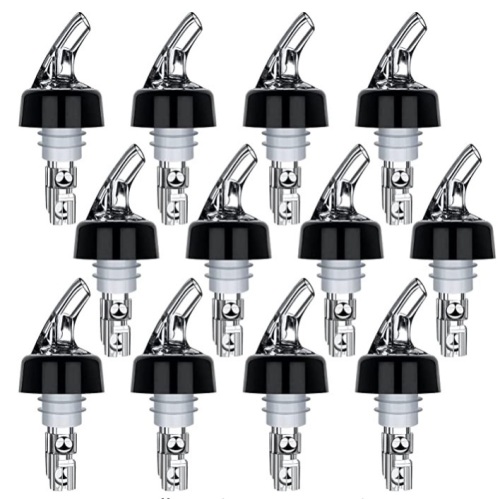 Automatic Measured Bottle Pourers 12 pack, Appears New, Retail 20.99 - Lot 474
