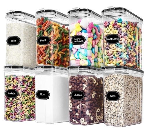 Cereal Containers Storage Set, Appears New, Retail 26.49 - Lot 526