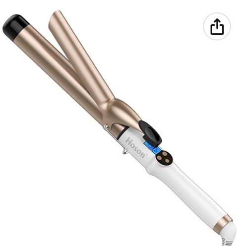 Hoson 1 1/4 Inch Curling Iron, Powers Up, E-Comm Return, Retail 29.99 - Lot 520