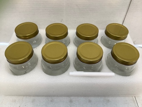 Glass Food Storage Containers, 8 pc, Appears New - Lot 500