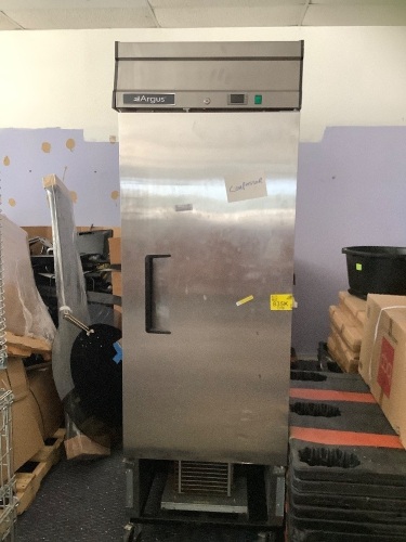 Argus 23 cu. ft. 1-Door Bottom Mount Reach-In Freezer 29"W, Retail - $1,774, Salvage, Untested - Lot 15A