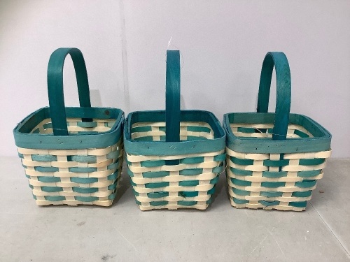 Lot of (3) Easter Baskets, Appears new, Retail 29.97 - Lot 258