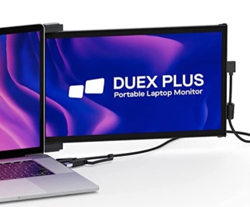 Mobile Pixels Duex Plus Portable Monitor for Laptops, Untested, Appears new, Retail 279.88 - Lot 60