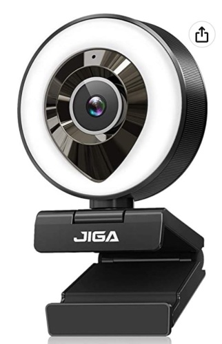 JIGA Stream Webcam, Powers Up, Appears new, Retail 39.95 - Lot 68