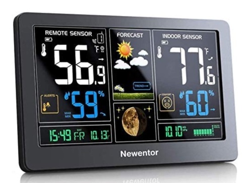 Newentor Weather Station, Untested, Appears New, Retail 44.99 - Lot 279