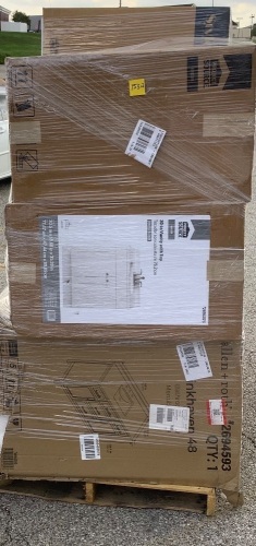 Pallet of Uninspected Bathroom Componets - Lot 153A