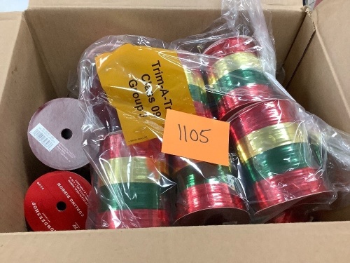 Box of 36 Wondershop Christmas Ribbons - Lot 1105