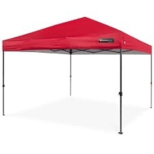 One-Person Setup Instant Pop Up Canopy w/ Wheeled Bag - 10x10ft - Lot 1109