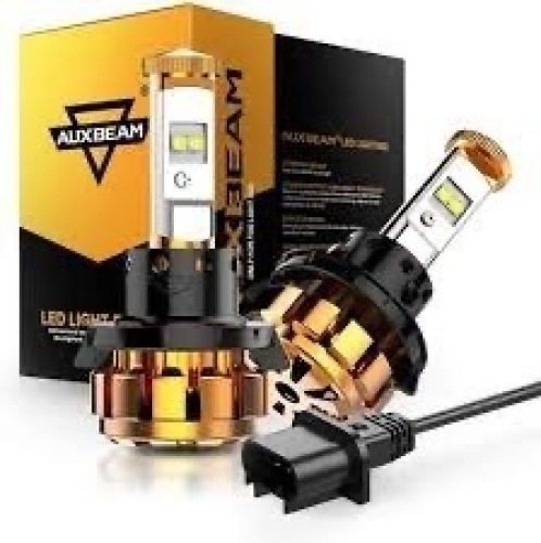 Auxbeam H13 LED Bulbs, H13 9008 H13A P264T PJ264T LED Llight Bulbs 60W 12000lm XHP70 LED Chips High Brightness H13 Led Conversion Kit F-16 Series - Lot 1113