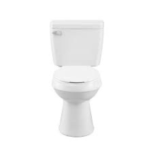 Project Source Pro-Flush White Round Chair Height 2-piece WaterSense Toilet - Lot 1223