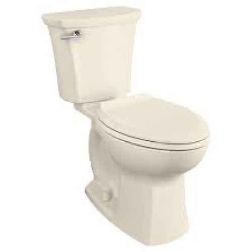 American Standard Edgemere Bone Elongated Chair Height 2-piece WaterSense Toilet - Lot 1227