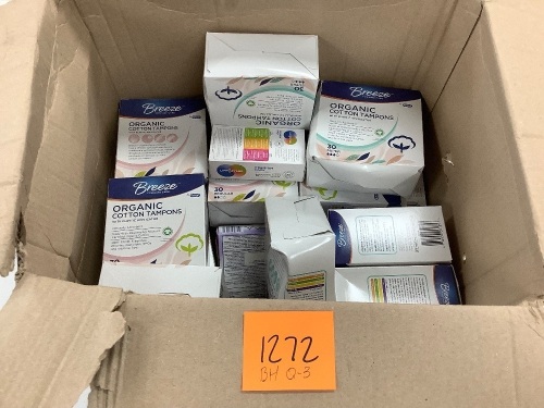 Box of Female Health Products - Lot 1272