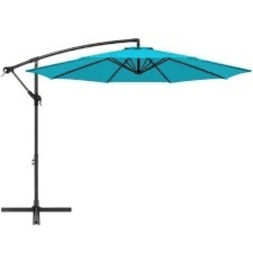 Offset Hanging Patio Umbrella - 10ft - Lot 1318