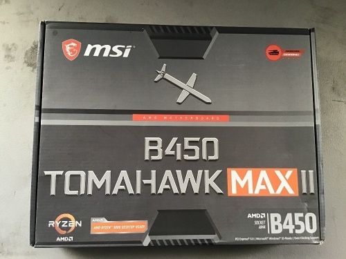 MSI B450 Tomohawk AMD Motherboard, Like New, Retail - $149 - Lot 17