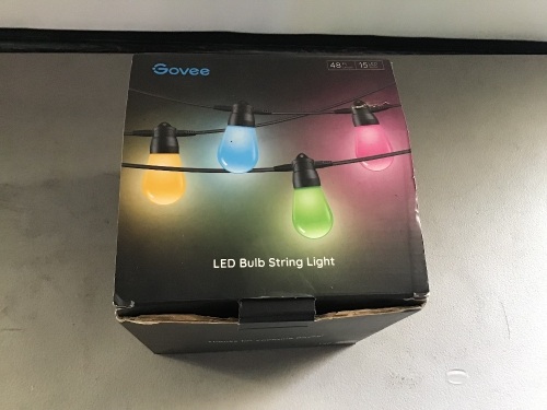 Govee LED String Light, Like New, Retail - $74.99 - Lot 24