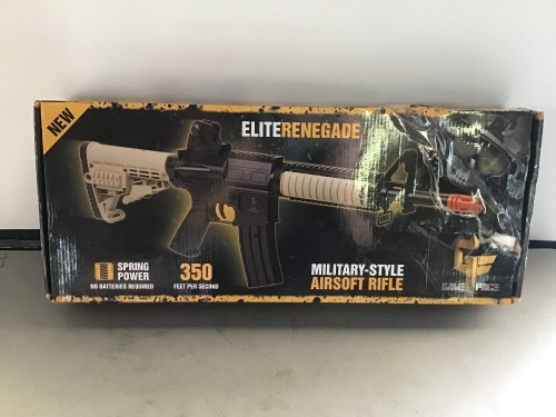 Gameface Elite Renegade Airsoft Rifle, Like New, Retail - $44.99 - Lot 26