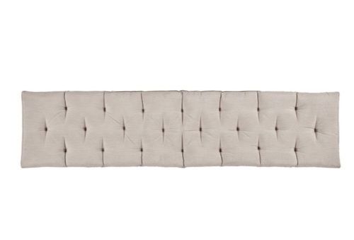 Pottery Barn Wade Entry Bench Cushion, Large, Cadet Gray, New, Retail - $159 - Lot 29