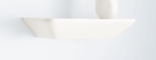 West Elm Slim Floating Shelf, White, 1FT, Like New, Retail - $36 - Lot 67