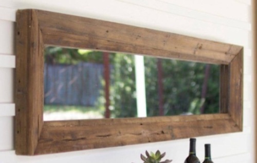 Kalalou Long Rectangle Wood Frame, like New, retail - $299 - Lot 85